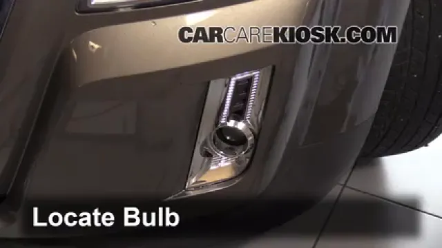 2011 GMC Terrain SLT 2.4L 4 Cyl. Lights Fog Light (replace bulb)